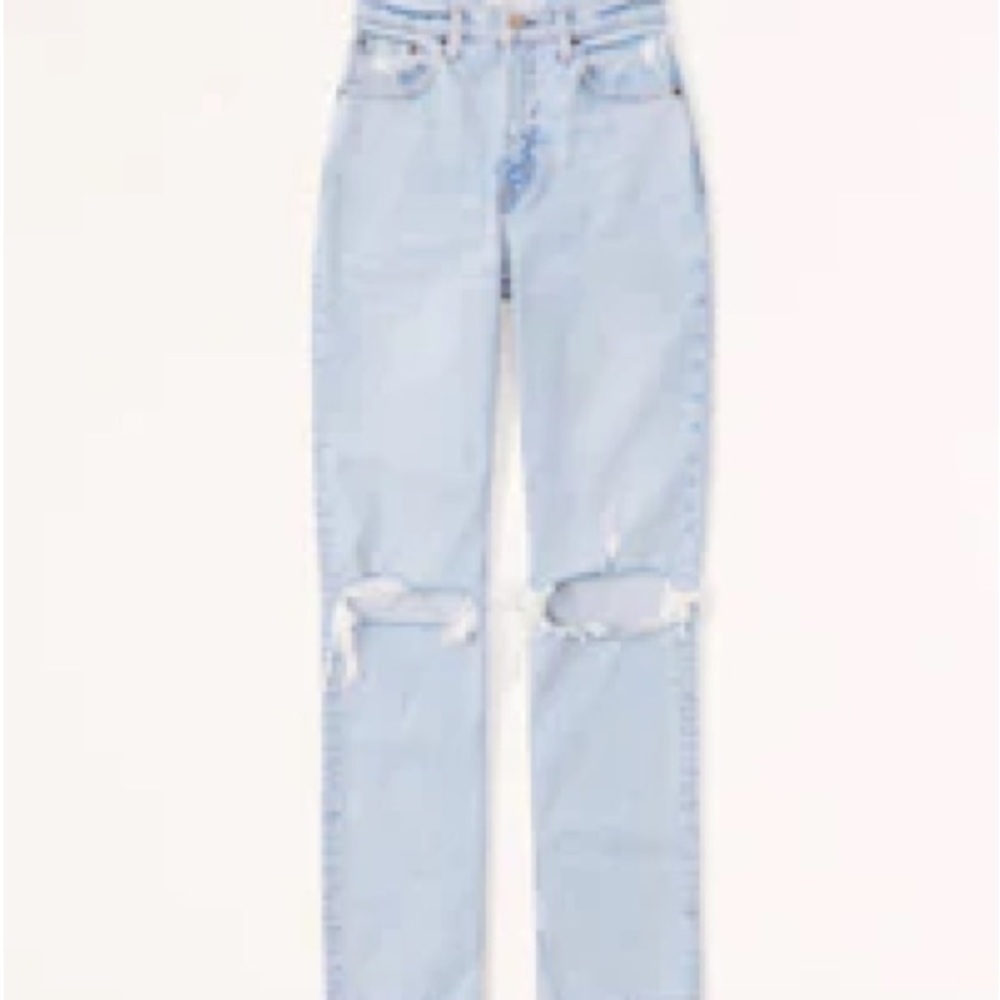 Abercrombie & Fitch Women’s Ultra High Rise 90s Straight Jean - Picture 6 of 6